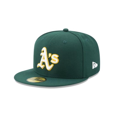 Oakland Athletics Gorra | New Era MLB Authentic Collection 59fifty Fitted Cap Mexico - Verdes
